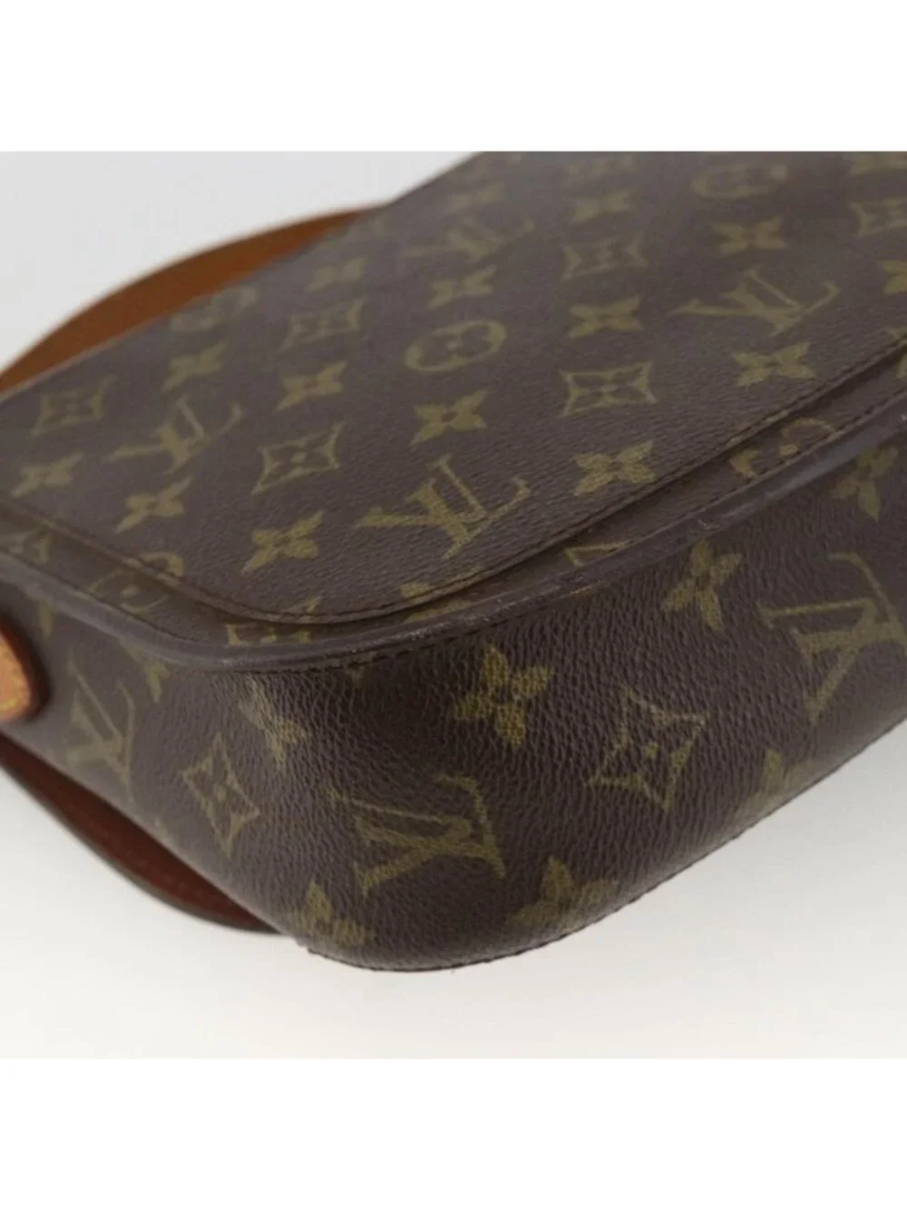 Authentic LOUIS VUITTON Monogram Saint Cloud GM Shoulder Bag M51242 LV